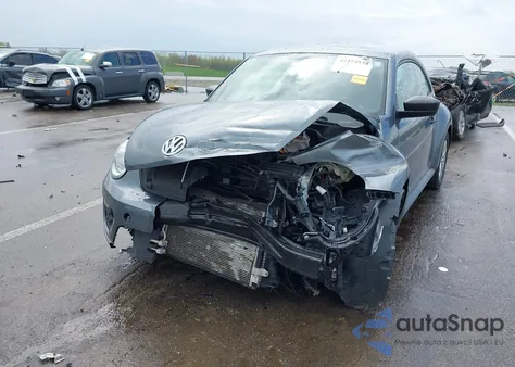 2018 Volkswagen Beetle 2.0T Coast/2.0T S from USA, damaged, VIN 3VWFD7AT1JM726428